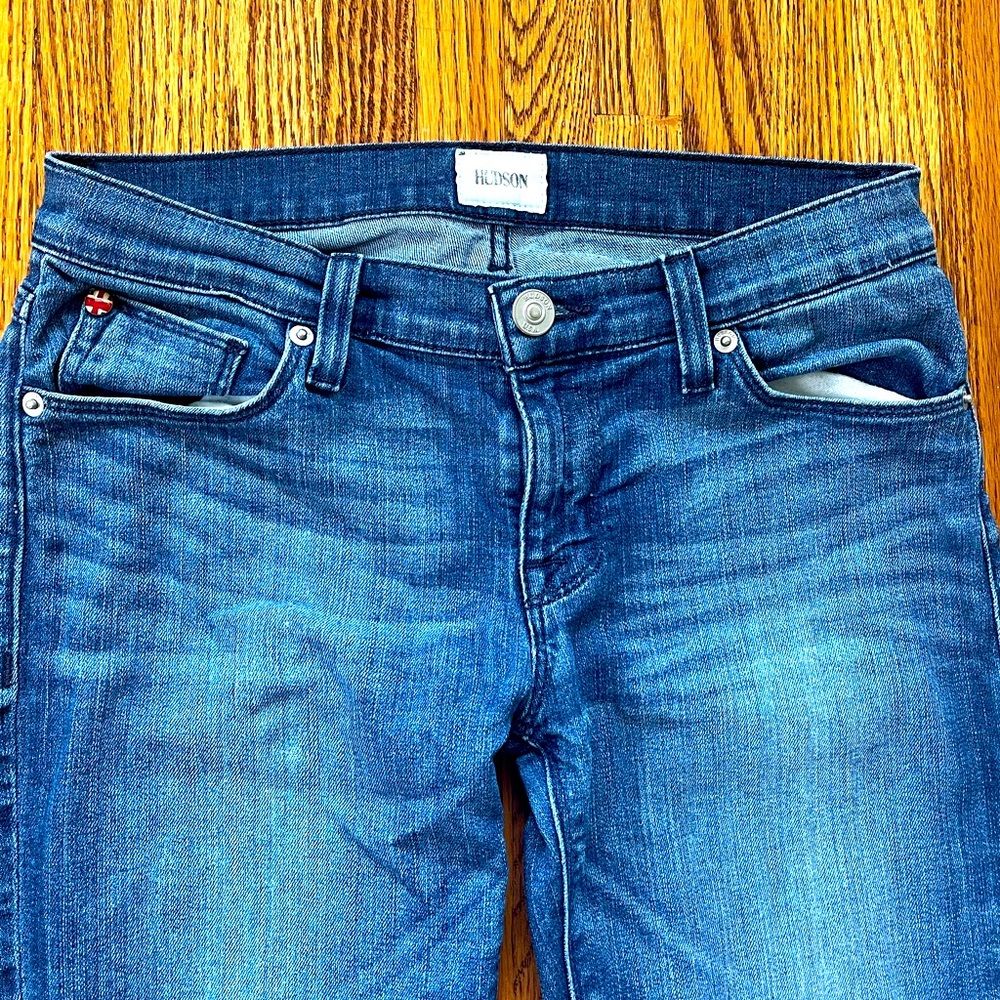 Hudson-Krista Low Rise Super Skinny Jeans Size 26